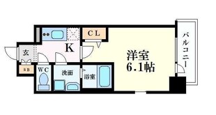 海老江駅 徒歩4分 5階の物件間取画像